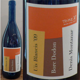 ウィス・ブランシス[2009]デニス・モンタナール【自然派　イタリア　白ワイン】
