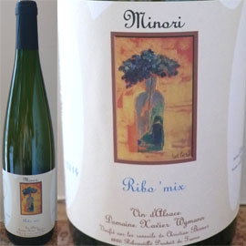 ミノリ・リボ・ミックス・NF・NS[2014]グザヴィエ・ヴァイマン【自然派 フランス アルザス 白ワイン】