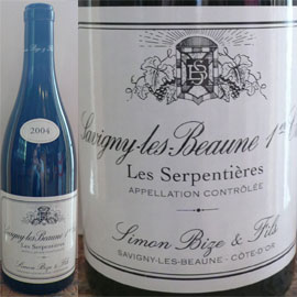 Savigny-Les-Beaune 1er Cru 2004 ビンテージワイン