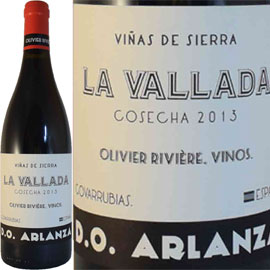 ラ・ヴァリャーダ[2013]オリヴィエ・リヴィエール【自然派 スペイン　赤ワイン】
