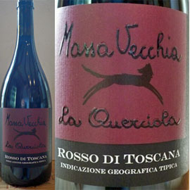 ラ・クエルチョーラ[2003]マッサ・ヴェッキア【イタリア　トスカーナ　自然派ワイン　赤ワイン】