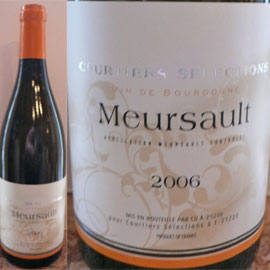 ムルソー[2006]クルティエ・セレクション【フランス　ブルゴーニュ　白ワイン】