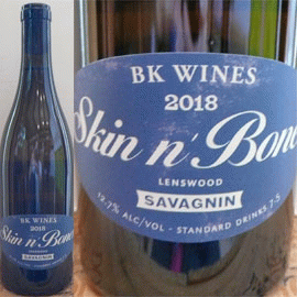 スキン・アンド・ボーンズ・ホワイト[2018]BK・ワインズ【オーストラリア　自然派　白ワイン】