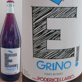 Ｅ’グリノ[2018]チェラーリオ（1000ml）【イタリア　ピエモンテ　自然派　赤ワイン】