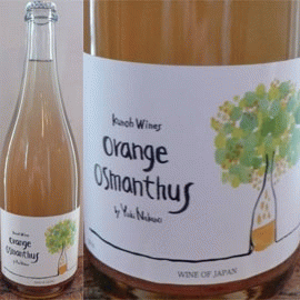 オレンジ・オスマンサス[2019]九能ワインズ（Kunoh Wines）【日本　宮城県　微発泡ワイン　白】