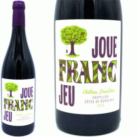 ジュ・フラン・ジュ[2020]シャトー・ブランドー【フランス　ボルドー　自然派　赤ワイン】