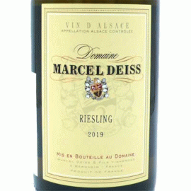 リースリング[2019]マルセル・ダイス　【フランス　アルザス　自然派　白ワイン】
