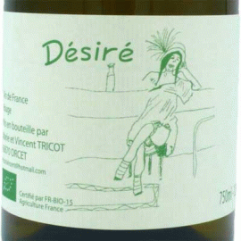 デジレ[2020]ヴァンサン・トリコ【フランス　オーヴェルニュ　自然派　白ワイン】
