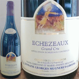 エシェゾー[2019]ジョルジュ・ミュニュレ・ジブールを含むブルゴーニュ２本セット【フランス　ブルゴーニュ　赤ワイン】