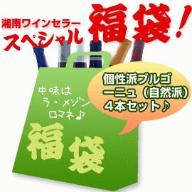 《送料無料》自然派ブルゴーニュワイン4本入り福袋・ラ・メゾン・ロマネ（参考小売価格：25,900円 ）