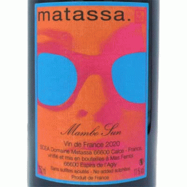 マンボ・サン[2020]マタッサ【フランス　ラングドック　赤ワイン】