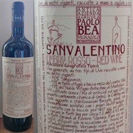 サン・ヴァレンティーノ[2012]パオロ・ベア【イタリア　ウンブリア　自然派　赤ワイン】