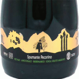 スプマンテ・ペコリーノ[2021]ファビュラス【イタリア　アブルッツォ　自然派　スパークリングワイン　白】