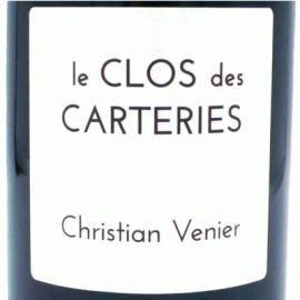 ル・クロ・デ・カルトリー[2020]クリスチャン・ヴニエ【フランス　ロワール　自然派　赤ワイン】