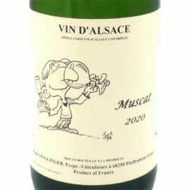 アルザス・ミュスカ[2020]ガングランジェ(サンスフル)【フランス　アルザス　自然派　白ワイン】