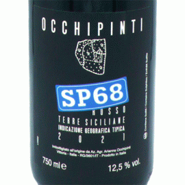 SP68・ロッソ[2021]アリアンナ・オッキピンティ【イタリア　シチリア　自然派　赤ワイン】