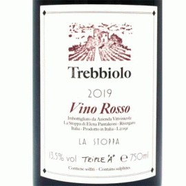トレッビオロ・ロッソ[2020]ラ・ストッパ【イタリア　エミリア・ロマーニャ　自然派　赤ワイン】