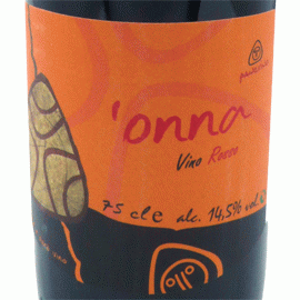 オンナ[2020]パーネ・ヴィーノ【イタリア　サルデーニャ　自然派　赤ワイン】
