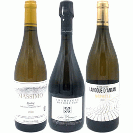 レ・モワノー[2015]ミニエールとVIVITのワイン合計3本セット(A)