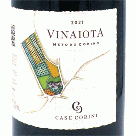ヴィナイオータ [2021]カーゼ・コリーニ（1500ml）(1本＋他1本)合計2本セット【イタリア　ピエモンテ　自然派　赤ワイン】