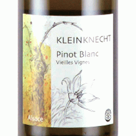 ピノ・ブラン・V.V.[2020]クラインクネヒト【フランス　アルザス　自然派　白ワイン】