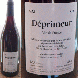 デプリムール[2022]ドメーヌ・ド・ラ・クラ（マルク・ソワイヤール）【フランス　ブルゴーニュ　赤ワイン】