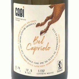 ベルカプリオーロ[2021]ガビ【イタリア　フリウリ　自然派　オレンジワイン】