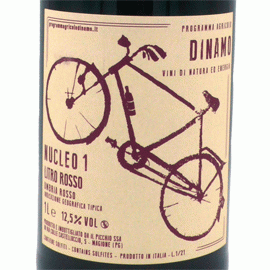 ヌクレオ・1・ロッソ[2021]ディナモ（1000ml）【イタリア　ウンブリア　自然派　赤ワイン】
