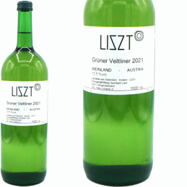 グリューナー・ヴェルトリーナー[2021]リスト（1000ml）【オーストリア　自然派　白ワイン】
