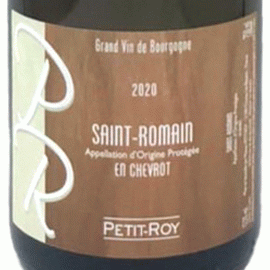 サン・ロマン・ブラン・アン・シュヴロ[2020]プティ・ロワ【フランス　ブルゴーニュ　白ワイン】