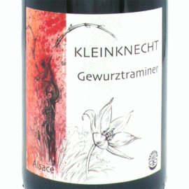ゲヴュルツトラミネール[2020]クラインクネヒト【フランス　アルザス　自然派　白ワイン】