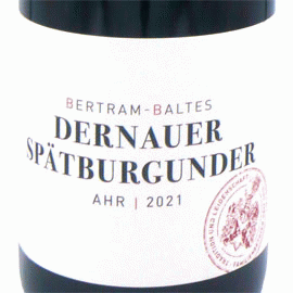 デルナウアー・シュペートブルグンダー[2021]バートラム・バルテス(ジュリア・バートラム)【ドイツ　アール　自然派　赤ワイン】