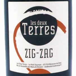 ジグ・ザグ[2022]レ・ドゥー・テール【フランス　ローヌ　自然派　赤ワイン】