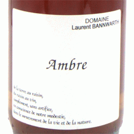 アンブル[2022]ローラン・バーンワルト【フランス　アルザス　自然派　オレンジワイン】