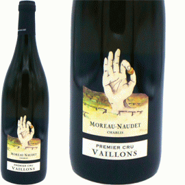 シャブリ・1erCru・ヴァイヨン[2021]モロー・ノーデ【フランス　ブルゴーニュ　白ワイン】
