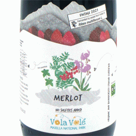 ヴォラ・ヴォレ・メルロー[2021]オルソーニャ【イタリア　アブルッツォ　自然派　赤ワイン】