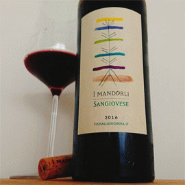 サンジョヴェーゼ[2020]イ・マンドルリ【イタリア　トスカーナ　自然派　赤ワイン】
