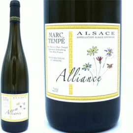 アリアンス[2020]マルク・テンペ【フランス　アルザス　自然派　白ワイン】