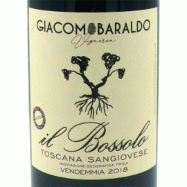 イル・ボッソロ[2020]ジャコモ・バラルド【イタリア　トスカーナ　自然派　赤ワイン】