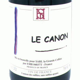 ル・カノン・ルージュ [2022]ラ・グランド・コリーヌ 【フランス　ローヌ　 自 然派　赤ワイン】