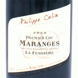 マランジュ・1erCru・ラ・フシエール[2020]フィリップ・コラン【フランス　ブルゴーニュ　赤ワイン】