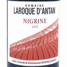 ニグリンヌ[2023]ラロック・ダンタン【フランス　シュッド・ウェスト　赤ワイン】