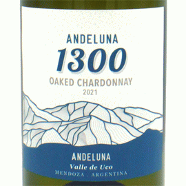 アンデルーナ・シャルドネ[2023]アンデルーナ・セラーズ【アルゼンチン　ヴィーガン　白ワイン】