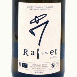 ラフィネル・ブラン[2024]プティ・ボノーム【フランス　ローヌ　自然派　白ワイン】