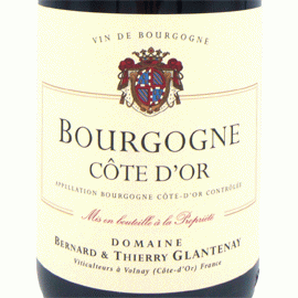 【11月16日から発送】ブルゴーニュ・コート・ドール[2023]ティエリー・グラントネ【フランス ブルゴーニュ 赤ワイン】