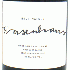 ゼクト・ブリュット・ナチュール(2017+2018+2021) ヴァイングート・ヴァーゼンハウス【ドイツ　バーデン　自然派　スパークリングワイン】