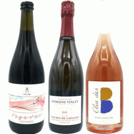 【11月中発送厳守】シュマン・ド・シャロン[2020]ドメーヌ・ヴァンシー(1本＋他2本)合計3本セット【フランス　シャンパーニュ　自然派　白】