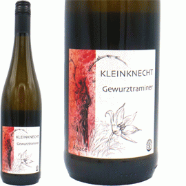 ゲヴュルツトラミネール[2024]クラインクネヒト【フランス　アルザス　自然派　白ワイン】