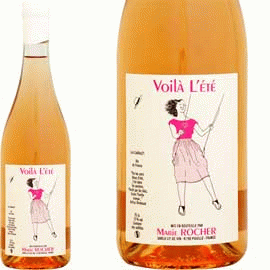 ヴォワラ・レテ[2023]マリー・ロシェ【フランス　ロワール　自然派　ロゼワイン】