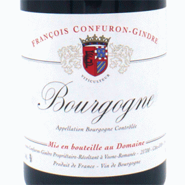ブルゴーニュ・ルージュ[2023]フランソワ・コンフュロン【フランス　ブルゴーニュ　赤ワイン】